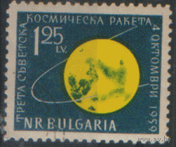 БЛ. М. 1152. 1960. Советская космическая ракета. ЗБ. ЧиСт.