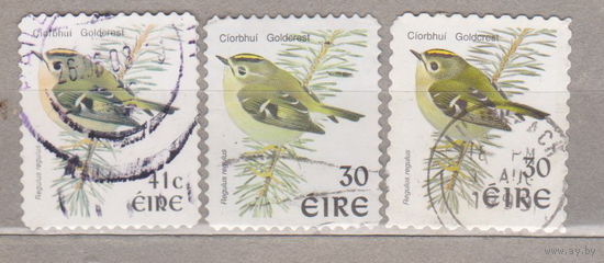 Птицы Фауна Ирландия   лот 1005 Разные года, зубцовка , номинал можно раздельно