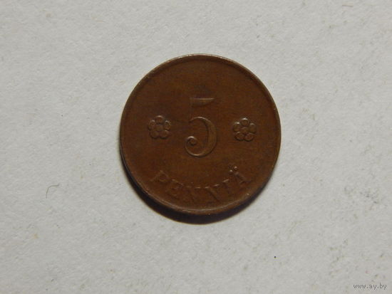Финляндия 5 пенни 1920г