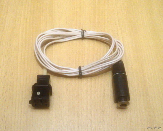 Кабель-переходник для питания электротехники (5-pin) от прикуривателя. Длина: 2.10м.