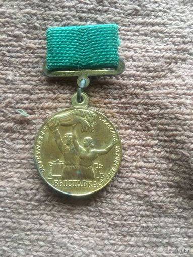 Идеальная медаль  советского  периода!