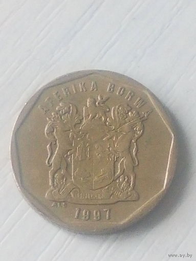 ЮАР 20 центов 1997г.