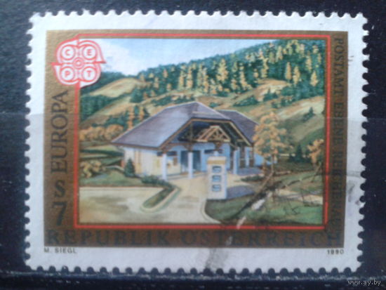 Австрия 1990 Европа, почтамты