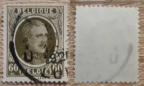 Бельгия 1927 Король Альберт I. Mi-BE 227. 60 С