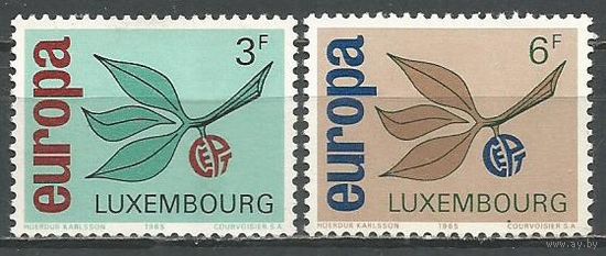 Люксембург EUROPA CEPT Европа СЕПТ Лавровая ветвь 1965