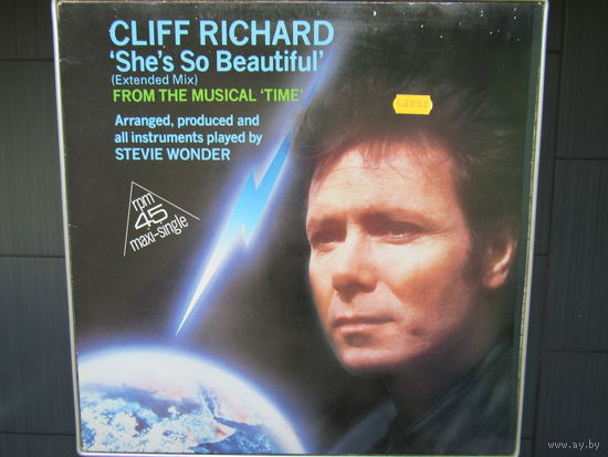 Cliff Richard - She's So Beautiful 85 EMI Europe EX/EX Maxi-Single
