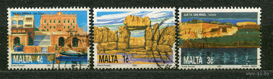 Искусство, культура и природа. Мальта. 1991. Серия 3 марки