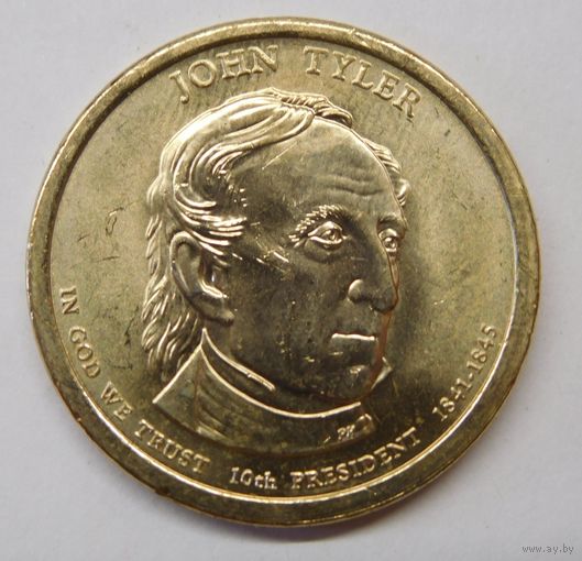 США.1 доллар 2009 Президент 10 Джон Тайлер Двор уточняйте