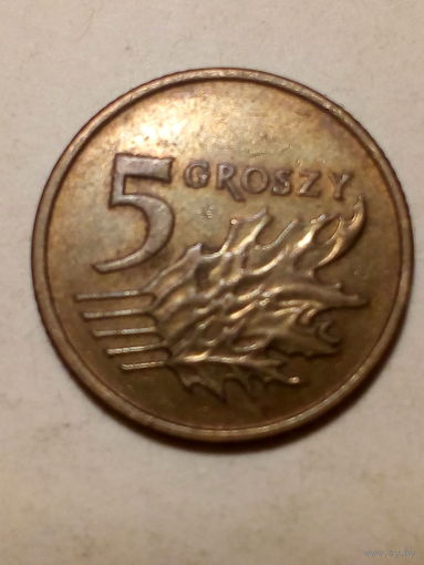 5 грош Польша 2001