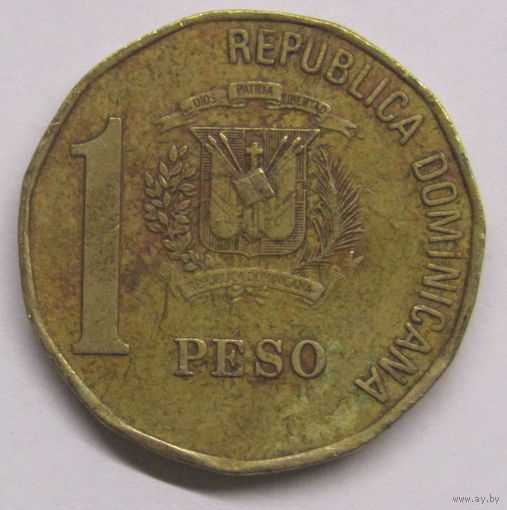 Доминикана 1 песо 2002 г