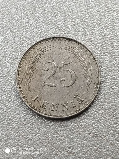 25 пенни 1921 года. Финляндия.