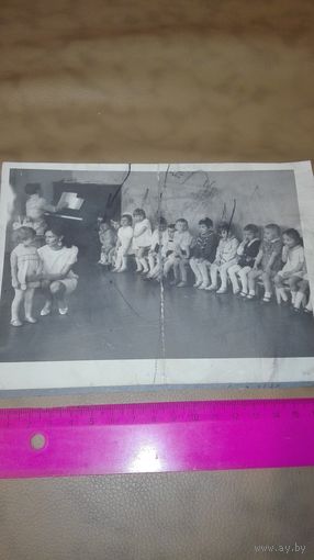Старое фото детский сад