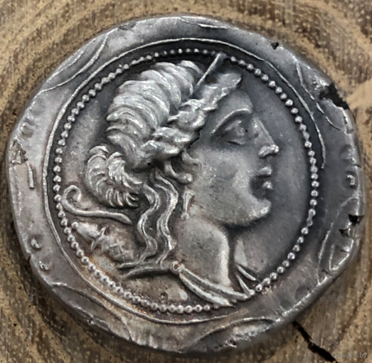 Амфиполис в Македонии 167 до н. э. серебро греческая тетрадрахма