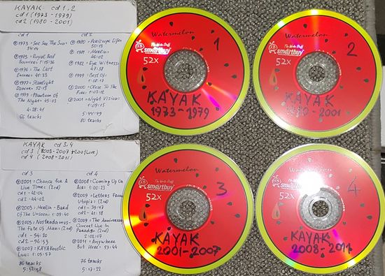 CD MP3 KAYAK - 4 CD