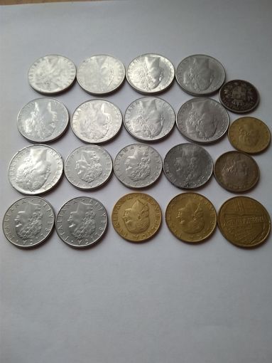 Монеты Италии.