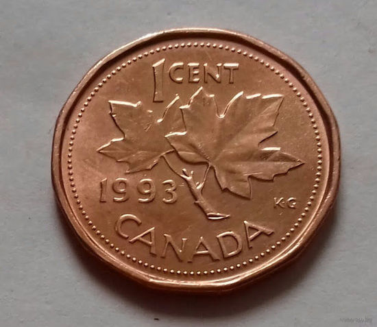 1 цент, Канада 1993 г., AU