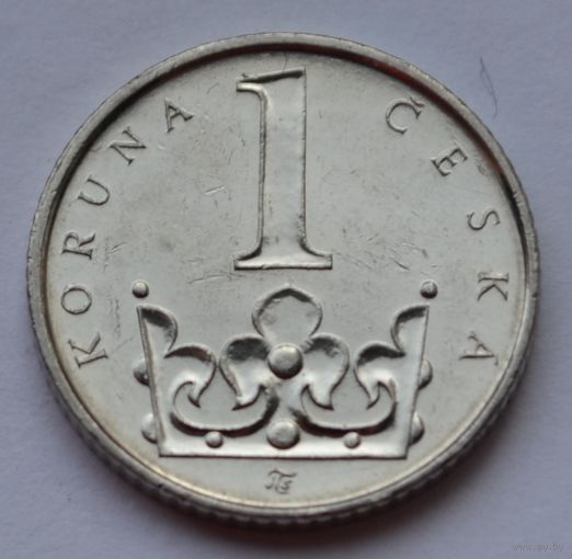 Чехия, 1 крона 2002 г.