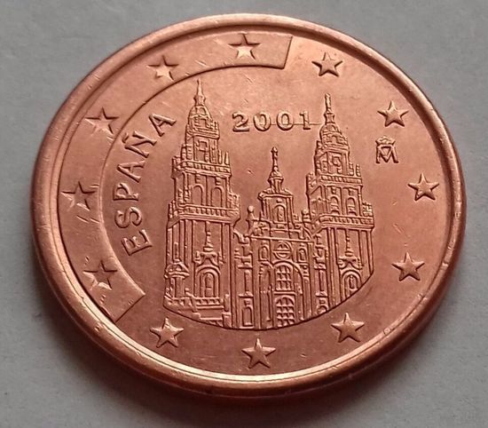 5 евроцентов, Испания 2001 г.
