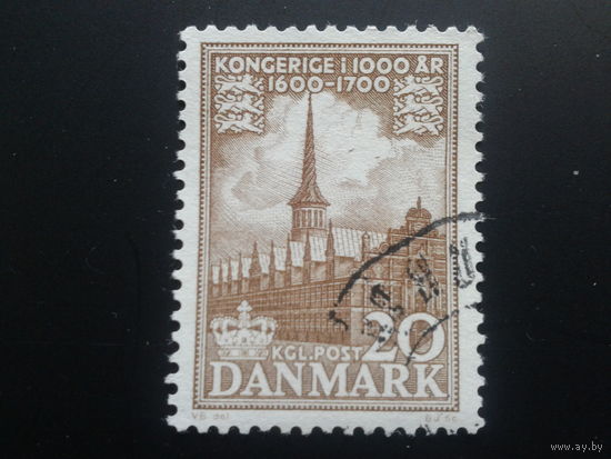 Дания 1953 1000 лет башня 17 века