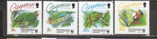 Каймановы острова 1993 Попугаи