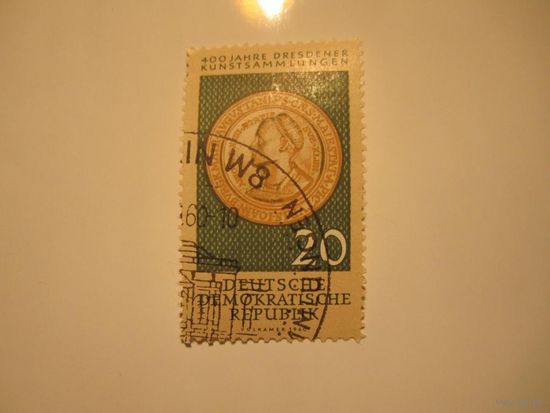 ГДР 1960 M# 791 Дрезденская галерея