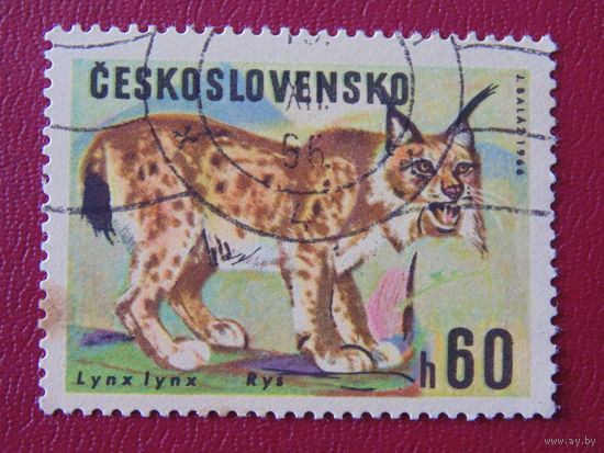 Чехословакия 1966г. Фауна.