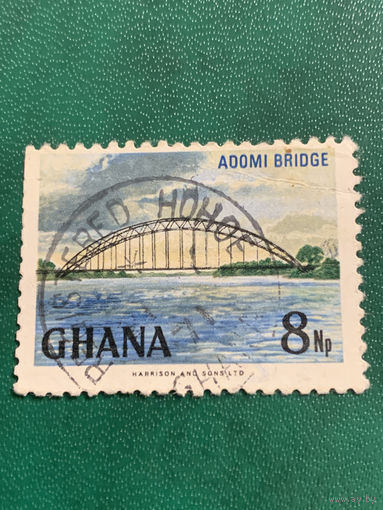 Гана. Архитектура. Мост Адоми