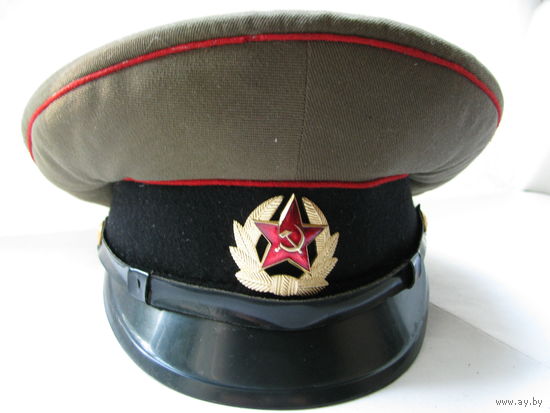 Фуражка сержантов и солдат сухопутных войск ВС СССР. размер 55