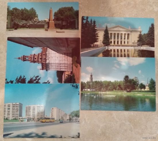 Загорск. 5 открыток. 1988 год