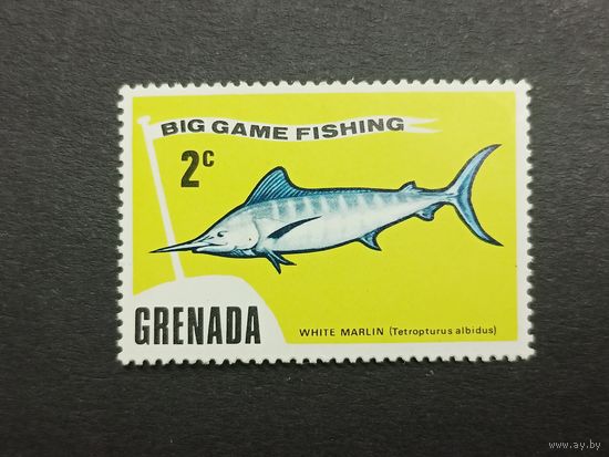 Гренада 1975. Большая рыбалка. Белый Марлин