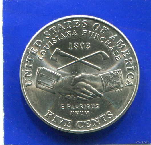 США 5 центов 2004 D , UNC