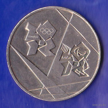 Великобритания Памятный медальон 2011 Олимпиада Лондон 2012. Без упаковки.