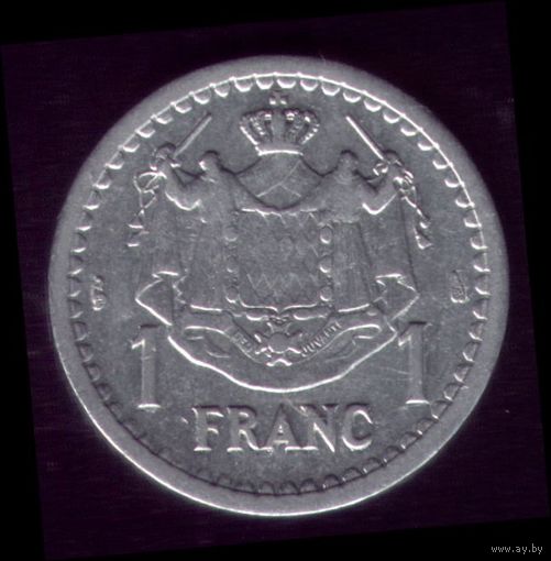 1 Франк 1943 год Монако