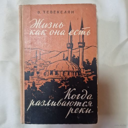 Тевекелян В. А. Жизнь как она есть. Когда разливаются реки 1958 год Советский писатель