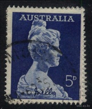 Австралия 1961 Mi# 314 Nellie Melba Гашеная (AU06)