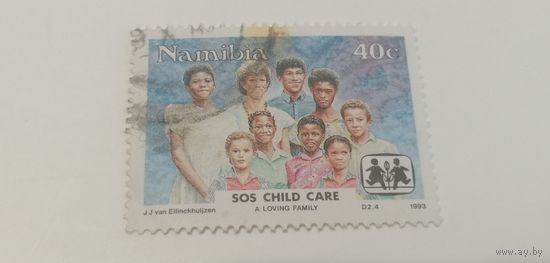 Намибия 1993. S.O.S. Уход за детьми в Намибии