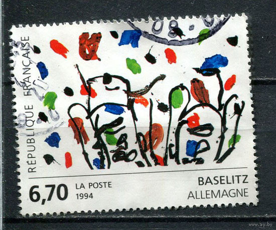Франция - 1994 - Искусство - [Mi. 3059] - полная серия - 1 марка. Гашеная.  (Лот 55CQ)