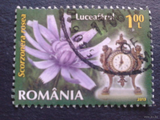 Румыния 2013 часы и цветы