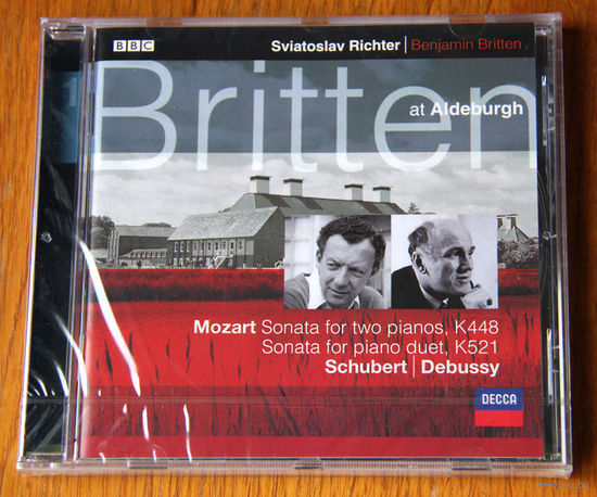 Richter / Britten. Piano Duets - Mozart, Schubert, Debussy (Audio CD - 2000)