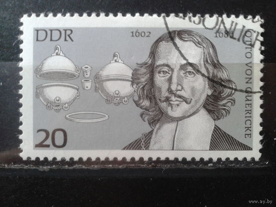 ГДР 1977 Физик, 17 век