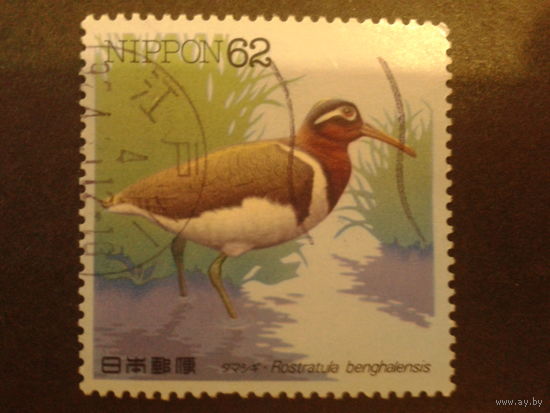 Япония 1992 птица