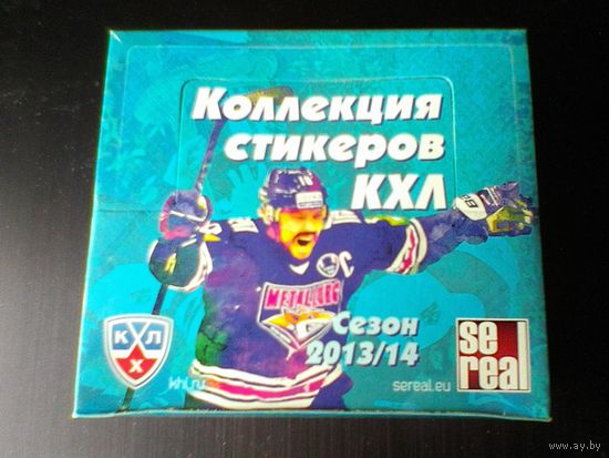 "SeReal КХЛ - 2013/14 года" - Блок - Стикеров/Наклеек в Заводской Упаковке.