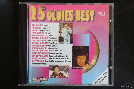 Various - 25 Oldies Best Vol. 6 (1995, CD)