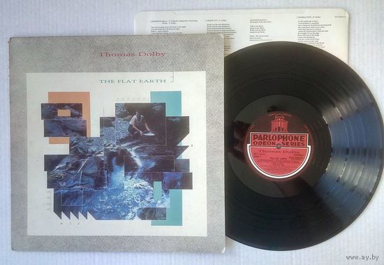 THOMAS DOLBY - The Flat Earth (ENGLAND 1984 винил LP вставка)