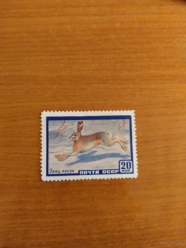1960 СССР Загорский 2318 фауна выпускалась одиночкой MNH** (сф-1)