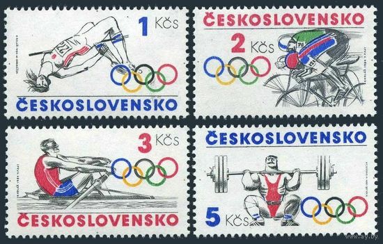 Чехословакия Олимпиада 1984г.