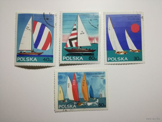Польша 1965. Парусники