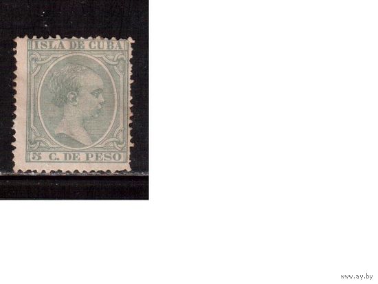 Куба -1890,(Мих.67)  * , Стандарт, Король Испании, Испанские Колонии