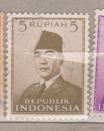 Президент Сукарто Известные личности Индонезия 1951 год  лот 12
