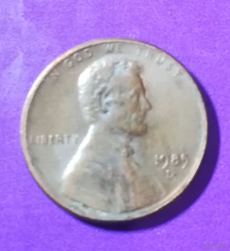 1 цент 1985 г